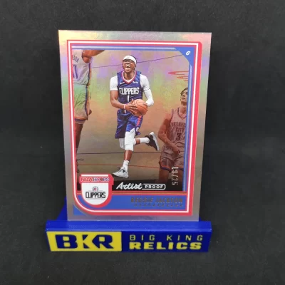 2022-23 Hoops Artist Proof #179 Reggie Jackson /25 kosaras kártya