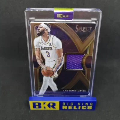 2022-23 Select Selective Swatches Copper Prizms #7 Anthony Davis /49 kosaras kártya