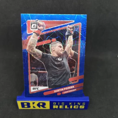 2022 Donruss Optic UFC Blue Velocity #2 Dustin Poirier UFC kártya