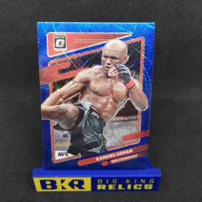 2022 Donruss Optic UFC Blue Velocity #42 Kamaru Usman UFC kártya
