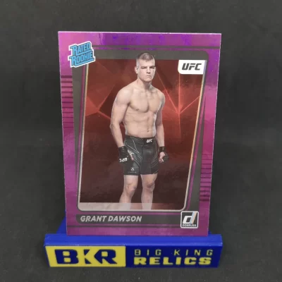 2022 Donruss UFC Purple Flood #205 Grant Dawson Rated Rookie UFC kártya