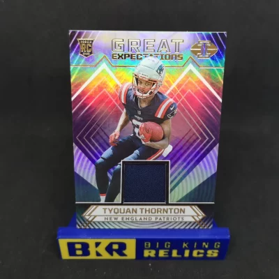 2022 Panini Illusions Great Expectations Materials #32 Tyquan Thornton RC NFL kártya