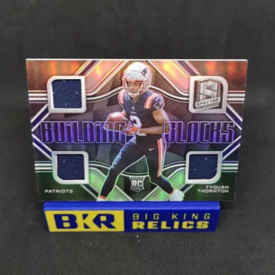 2022 Panini Spectra Building Blocks Materials #23 Tyquan Thornton /99 RC NFL kártya