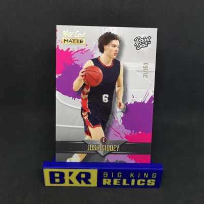 2022 Wild Card Matte Paint Ball #PB14 /150 Josh Giddey kosaras kártya