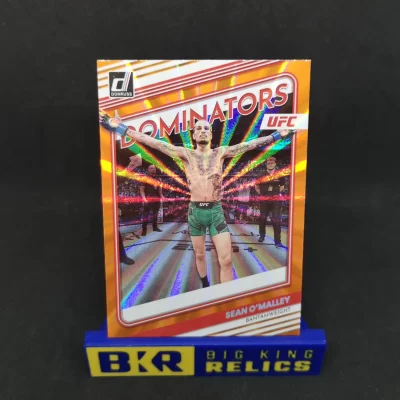 2023 Donruss UFC Dominators Holo Orange Laser #10 Sean O'Malley UFC kártya