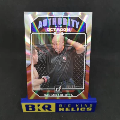 2023 Donruss UFC Holo Laser #224 Dan Miragliotta AOTO /99 UFC kártya