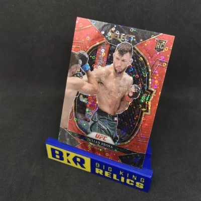 2023 Select UFC H2 Disco Prizms Red #27 Julian Erosa /99 RC UFC kártya