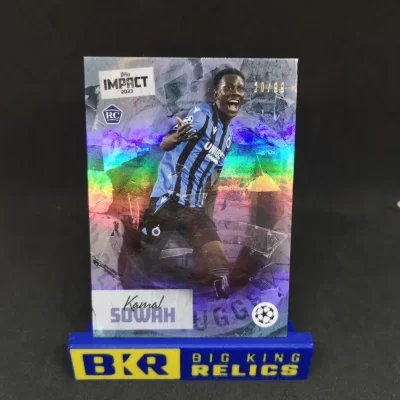 2023 Topps Impact UEFA Club Kamal Sowah /99 RC focis kártya