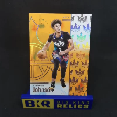 2024-25 Court Kings Amber #95 Cameron Johnson /75 kosaras kártya