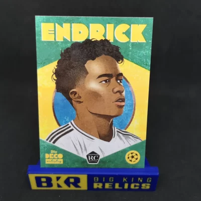 2024-25 Topps Deco UEFA Club Competitions #NNO Endrick Artistry RC focis kártya