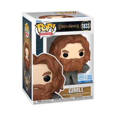 The Lord of the Rings Gimli Chainmail Armor #1833 Funko Special Edition Funko Pop! figura