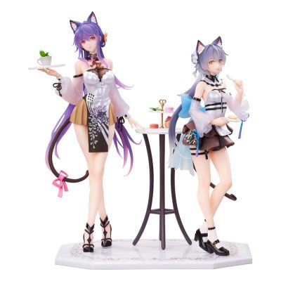 VSinger Luo Tianyi & Mo Qingxian Szobor 1/7 2-Pack Luo Tianyi & Mo Qingxian Tea Time Melody Ver.