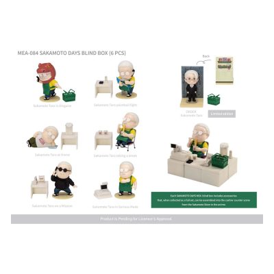 Sakamoto Nichijou Store Series Figura Sakamoto Taro Blind Box (6)