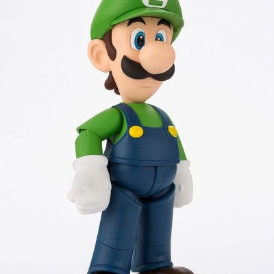 Super Mario S.H. Figuarts Akciófigura Luigi 11 cm