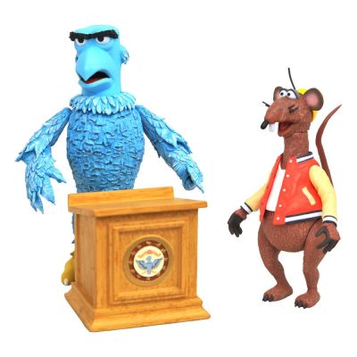 The Muppets Select Akciófigura 2-Pack Sam the Eagle & Rizzo the Rat 13 cm