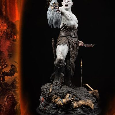 The Hobbit MS Series Szobor 1/3 Azog The Defiler John Howe Signature Edition Edition 90 cm