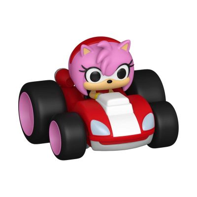 Sonic The Hedgehog Super Racers Diecast Figura Amy Rose 5 cm