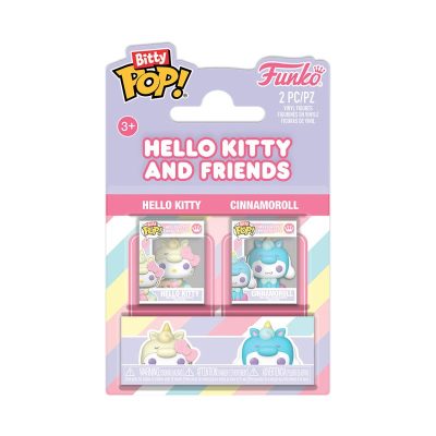 Hello Kitty Bitty POP! Vinyl Figura 2-Pack HK & Cinnamonroll 25 cm