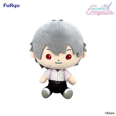 Neon Genesis Evangelion Eva Pocket Plüss Figura Kaworu 17 cm