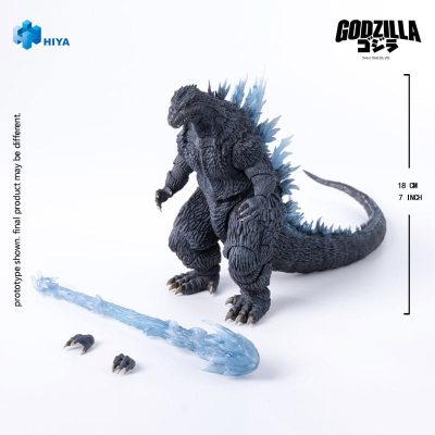 Godzilla Against Mechagodzilla (2002) Exquisite Basic Akciófigura Heat Ray Godzilla 18 cm