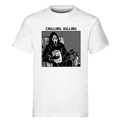 Scream T-Shirt Ghost Face Chilling Killing Size M