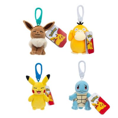 Pokémon Plüss Figura Clip ons different versions 10 cm