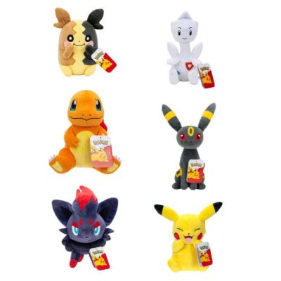 Pokémon Plüss Figura different versions 20 cm