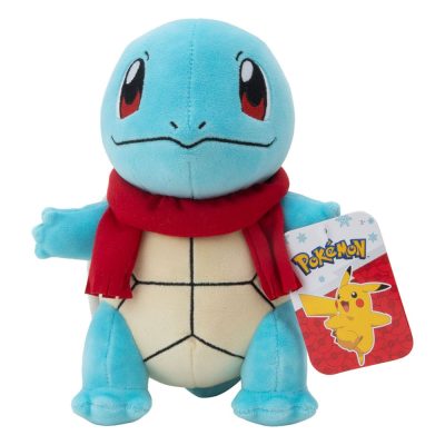 Pokémon Plüss Figura Winter Squirtle with Scarf 20 cm
