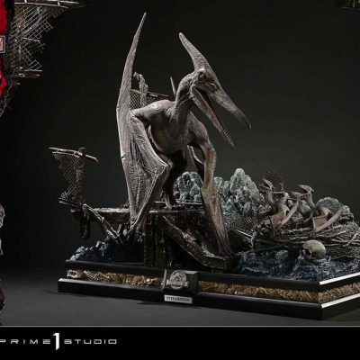 Jurassic Park III Legacy Museum Collection Szobor 1/6 Pteranodon Bonus Version 68 cm