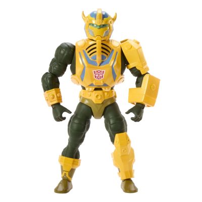 Masters of the Universe x Transformers Akciófigura Bumblebee Armor Man-At-Arms heo European Exclusive 14 cm