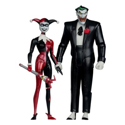 Batman: The Animated Series DC Direct Akciófigura Harley Quinn & The Joker (Mad Love) (Gold Label) 18 cm