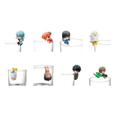 Gintama Ochatomo Series Trading Figura What about a cup of tea 5 cm Assortment (8)