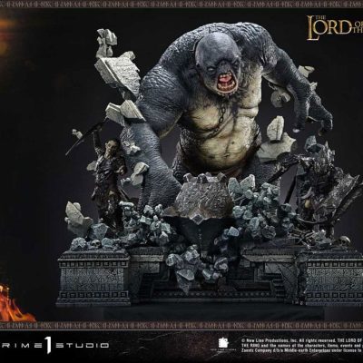 The Lord of the Rings Premium Masterline Series Szobor 1/6 Cave Troll of Moria Bonus Version 91 cm