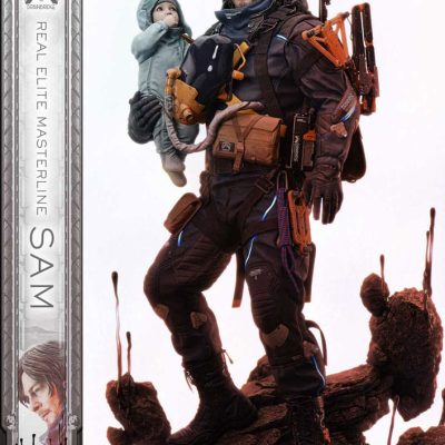 Death Stranding 2: On the Beach Real Elite Masterline Series Szobor 1/3 Sam Deluxe Version 83 cm
