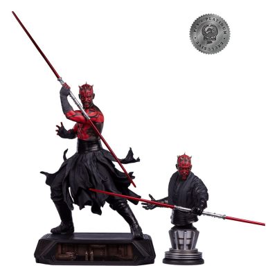 Star Wars Epic Series Szobor 1/3 Darth Maul Platinum Exclusive 86 cm