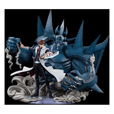 Yu-Gi-Oh! Szobor Seto Kaiba & Obelisk the Tormentor 50 cm