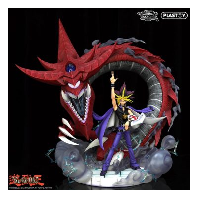 Yu-Gi-Oh! Szobor Yami Yugi & Slifer 51 cm