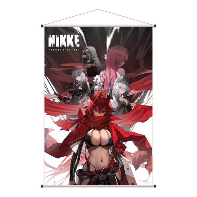 Goddess of Victory: Nikke Wallscroll Red Hood Snow White Scarlet Dorothy & Rapunzel 60 x 90 cm