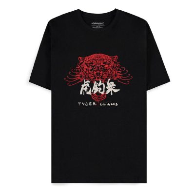 Cyberpunk 2077 T-Shirt Tiger Claws Size L