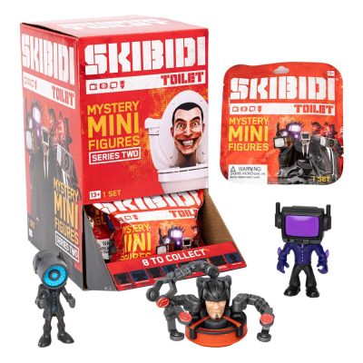 Skibidi Toilet MiniFigura 6 cm Series 2 Display (24)
