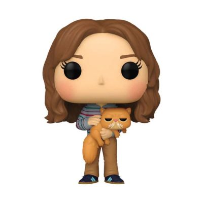 Harry Potter POP & Buddy! Movies Vinyl Figura Hermione w/Crookshanks 9 cm