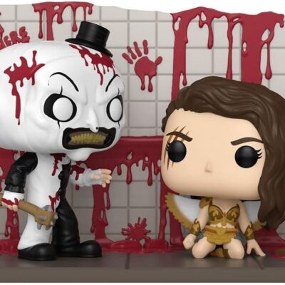 Terrifier 2 POP Moments Vinyl Figura Art vs Sienna 9 cm