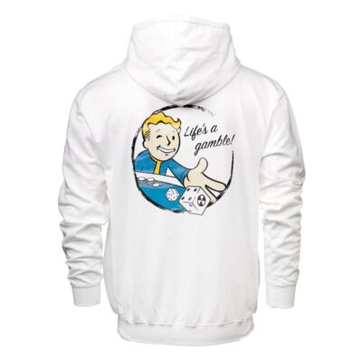 Fallout Zipper Hoodie Gamble Size S