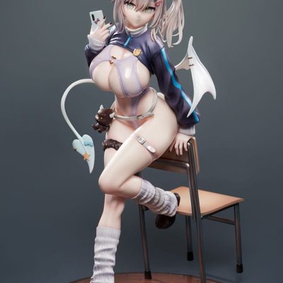 Original Character PVC Szobor 1/6 Yuki Shinomiya Silent Gal Succubus 25 cm