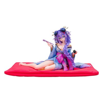 Neptunia x Senran Kagura Szobor 1/7 Purple Heart Kimono Ver. 13 cm