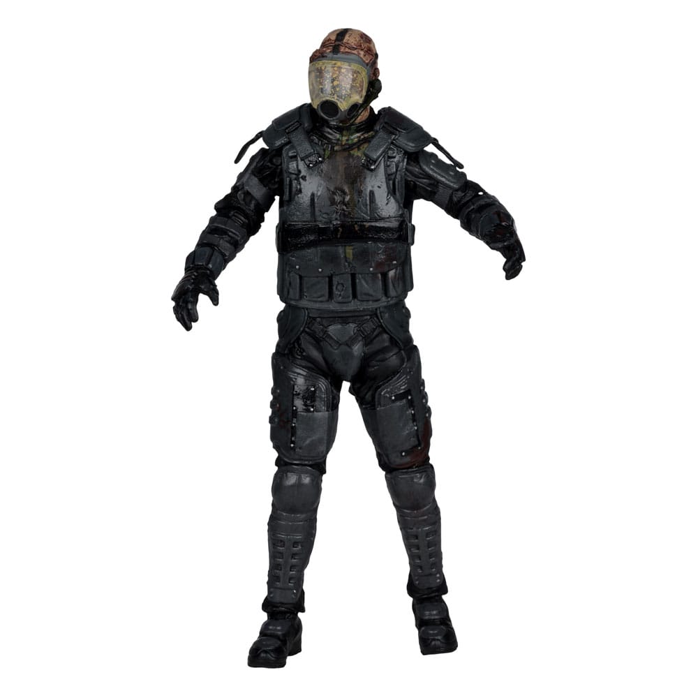 The Walking Dead  Akciófigura Gas Mask Zombie (Season 4) 13 cm