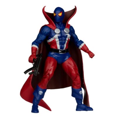 Spawn Page Punchers Akciófigura Spawn 1977 Red and Blue (Chase) Red Platinum Edition 18 cm