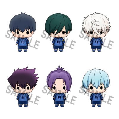 Blue Lock Chokorin Mascot Series Trading Figura Vol. 2 5 cm Assortment (6)