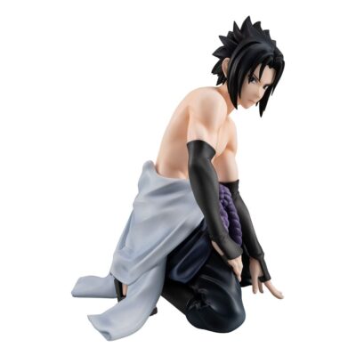 Naruto Shippuden G.E.M. Series PVC Szobor Sasuke Palm Size 12 cm