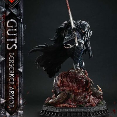 Berserk Ultimate Premium Masterline Series Szobor 1/4 Guts Berserker Armor Grunbeld vs. Guts 94 cm